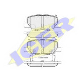 Колодки тормозные дисковые для CITROEN C4 AIRCROSS / MAZDA 6(GH,GJ) / MITSUBISHI ASX(GA#W#), OUTLANDER(GF#W,GG#W,ZJ) / PEUGEOT 4008 <b>ICER 182118 / 25688</b>