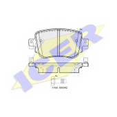 Колодки тормозные дисковые для AUDI A1(8X1,8XA,8XF,8XK), Q3(8U) / SKODA OCTAVIA(5E3,5E5) / VW CADDY(SAA,SAB,SAH,SAJ), PASSAT(3G2,3G5) <b>ICER 182152 / 25110</b>