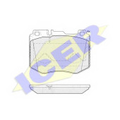 Колодки тормозные дисковые для MERCEDES C(C205,S205,W205), GLC(X253) <b>ICER 182195 / 22061</b>