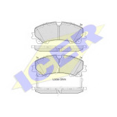Колодки тормозные дисковые для INFINITI Q50 / NISSAN X-TRAIL(T32#) <b>ICER 182202 / 22117</b>