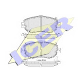 Колодки тормозные дисковые для LEXUS GS, IS SportCross, IS, SC / TOYOTA ALTEZZA GITA, ALTEZZA, ARISTO, SUPRA <b>ICER 182203 / 21490</b>