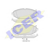 Колодки тормозные дисковые для MERCEDES C(C205,S205,W205) <b>ICER 182213 / 22076</b>