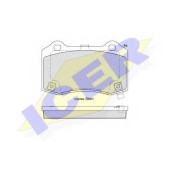 Колодки тормозные дисковые для CHRYSLER 300(LX) / HYUNDAI GENESIS(BH) / JEEP GRAND CHEROKEE(WH,WK,WK2) <b>ICER 182230 / 24076</b>