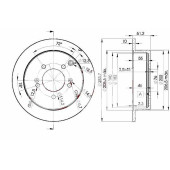 Тормозной диск ICER 78BD2907