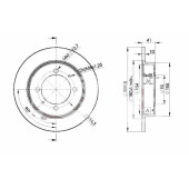 Тормозной диск ICER 78BD2940
