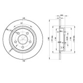 Тормозной диск ICER 78BD3962
