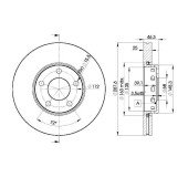 Тормозной диск ICER 78BD4063