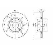 Тормозной диск ICER 78BD4752