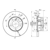 Тормозной диск ICER 78BD4839