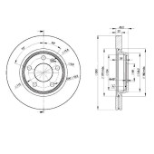 Тормозной диск ICER 78BD5301