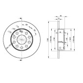 Тормозной диск ICER 78BD5310