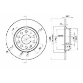 Тормозной диск ICER 78BD5619