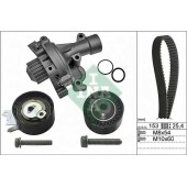 Водяной насос + комплект зубчатого ремня INA 530 0471 30