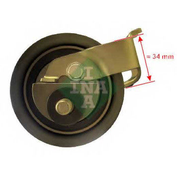 INA 531039920 - ролик ГРМ (натяжной)