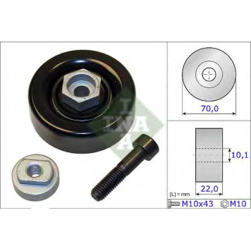 Ролик натяжной <b>INA 531086410</b>
