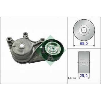 Натяжная планка поликлинового ремня INA 534 0535 10