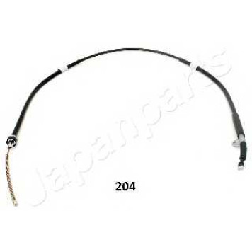 Трос стояночной тормозной системы JAPANPARTS BC-204