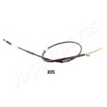 Трос стояночной тормозной системы JAPANPARTS BC-205