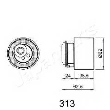 Натяжитель ремня ГРМ JAPANPARTS BE-313-1