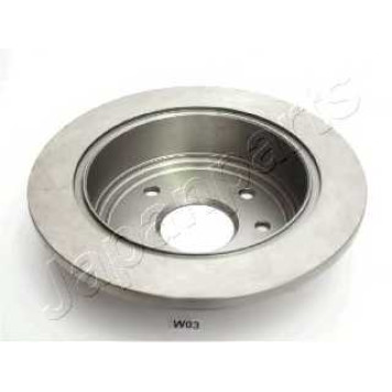Тормозной диск JAPANPARTS DP-W03-1