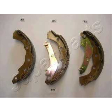Комплект тормозных колодок задний для MITSUBISHI CARISMA(DA#), COLT(CJ#,CP#), SPACE STAR(DG#A) <b>JAPANPARTS GF-500AF</b>