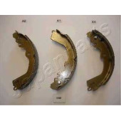 Комплект тормозных колодок задний для MITSUBISHI CARISMA, COLT, GALANT, LANCER, SPACE RUNNER <b>JAPANPARTS GF-586AF</b>