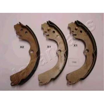Комплект тормозных колодок задний для SUBARU FORESTER(SF,SG), IMPREZA(GC,GD,GF,GFC,GG), LEGACY(BC,BD,BG,BJF) <b>JAPANPARTS GF-798AF</b>