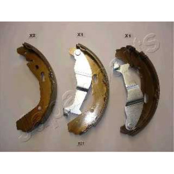 Комплект тормозных колодок задний для SUBARU JUSTY(G3X) / SUZUKI IGNIS, WAGON R, WAGON R+(MM) <b>JAPANPARTS GF-821AF</b>