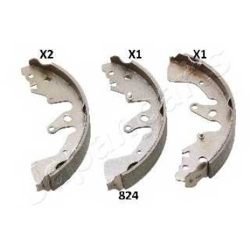 Комплект тормозных колодок задний для SUZUKI GRAND VITARA(JT) <b>JAPANPARTS GF-824AF</b>