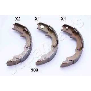 Комплект колодок стояночной тормозной системы JAPANPARTS GF-909AF