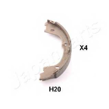 Комплект колодок стояночной тормозной системы JAPANPARTS GF-H20AF