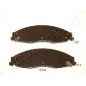 Колодки тормозные дисковые передний <b>JAPANPARTS PA-014AF</b>