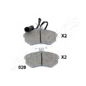 Колодки тормозные дисковые передний <b>JAPANPARTS PA-020AF</b>