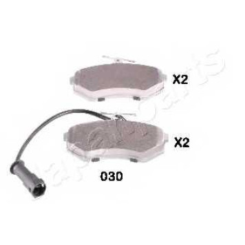 Колодки тормозные дисковые передний для CHERY J11, TIGGO 3, TIGGO DR <b>JAPANPARTS PA-030AF</b>