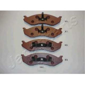Колодки тормозные дисковые передний для JEEP CHEROKEE(XJ), GRAND CHEROKEE(ZJ), WRANGLER(SJ#,TJ,YJ) / KIA CARNIVAL(GQ,UP), JOICE <b>JAPANPARTS PA-057AF</b>