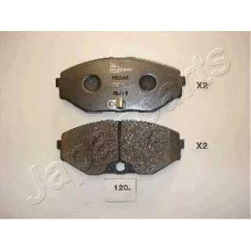 Колодки тормозные дисковые передний для INFINITI I30 / NISSAN MAXIMA QX(A33) <b>JAPANPARTS PA-120AF</b>