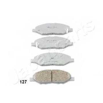 Колодки тормозные дисковые передний для NISSAN TIIDA(C11X,SC11X) <b>JAPANPARTS PA-127AF</b>