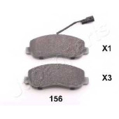 Колодки тормозные дисковые передний для NISSAN NV400 / OPEL MOVANO / RENAULT MASTER(EV,FV,HV,UV) <b>JAPANPARTS PA-156AF</b>