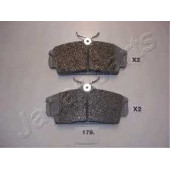 Колодки тормозные дисковые передний для NISSAN ALMERA(N16), PRIMERA(P11,WP11) <b>JAPANPARTS PA-179AF</b>