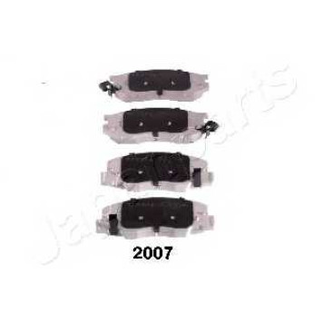 Колодки тормозные дисковые передний для TOYOTA PREVIA(TCR1#,TCR2#) <b>JAPANPARTS PA-2007AF</b>