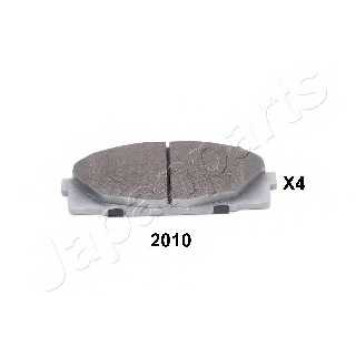 Колодки тормозные дисковые передний для TOYOTA HIACE(KDH2#, LH1#, LXH1#, RZH1#, TRH2#) <b>JAPANPARTS PA-2010AF</b>