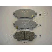 Колодки тормозные дисковые передний для TOYOTA COROLLA(##E11#,#E11#) <b>JAPANPARTS PA-201AF</b>