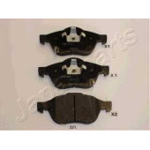 Колодки тормозные дисковые передний для TOYOTA AVENSIS(#ACM2#,#CLM2#,#T22#) <b>JAPANPARTS PA-221AF</b>