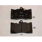 Колодки тормозные дисковые передний для LEXUS GS(GRS19#, GWS19#, URS19#, UZS19#) <b>JAPANPARTS PA-222AF</b>