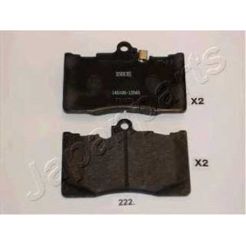 Колодки тормозные дисковые передний для LEXUS GS(GRS19#, GWS19#, URS19#, UZS19#) <b>JAPANPARTS PA-222AF</b>