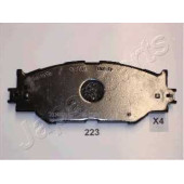 Колодки тормозные дисковые передний для LEXUS IS(ALE2#,GSE2#,USE2#) <b>JAPANPARTS PA-223AF</b>