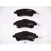 Колодки тормозные дисковые передний для TOYOTA AURIS, AVENSIS, VERSO <b>JAPANPARTS PA-244AF</b>