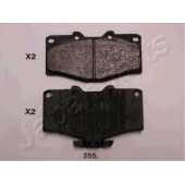 Колодки тормозные дисковые передний для TOYOTA HILUX(LN5#, LN6#, LN8#, RN5#, RN6#, YN5#, YN6#), LAND CRUISER(#J8#) <b>JAPANPARTS PA-255AF</b>