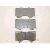 Колодки тормозные дисковые передний для TOYOTA LAND CRUISER 200(UZJ2#,VDJ2#) <b>JAPANPARTS PA-272AF</b>
