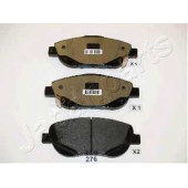 Колодки тормозные дисковые передний для TOYOTA AVENSIS(ADT27,ZRT27), VERSO(#AUR2#,#ZGR2#) <b>JAPANPARTS PA-276AF</b>